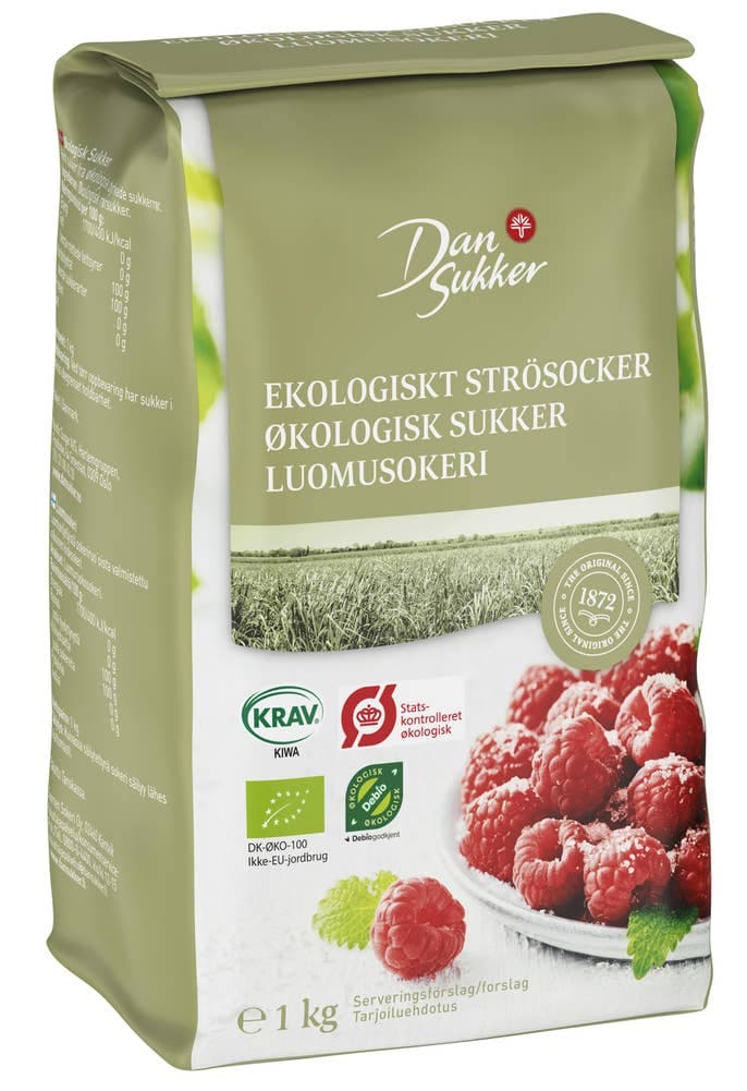 Sukker Økologisk, 1 kg