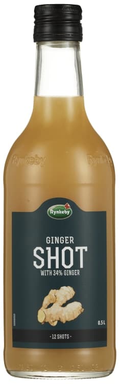 Ingefær Shot 500ml Rynkeby flaske