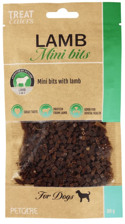 Hundesnacks Lam 80g Treateaters