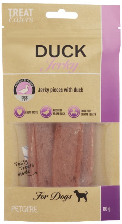 Hundesnacks Duck Jerky 80g Treateaters