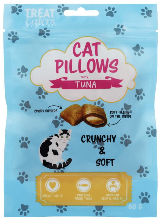 Kattesnacks m/Tunfisk 60g Cat Pillows