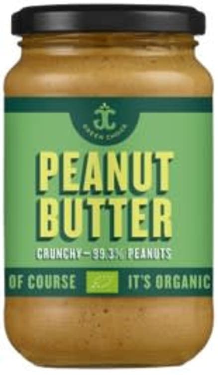 Peanøttsmør Crunchy 350g Green Choice