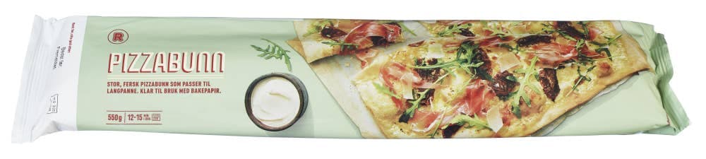 Pizzabunn familie 550 g