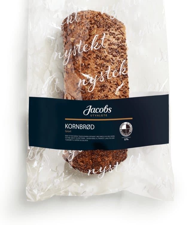 Grovt Kornbrød 660g Jacobs Utvalgte