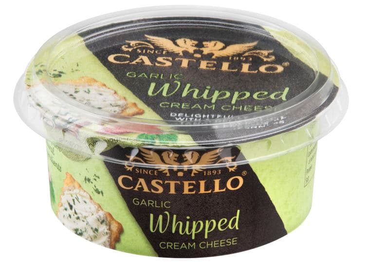 Castello Whipped Cream Cheese Garlic 125g