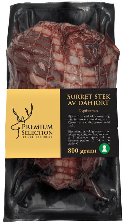 Dåhjort Stek Surret 800g Noridane