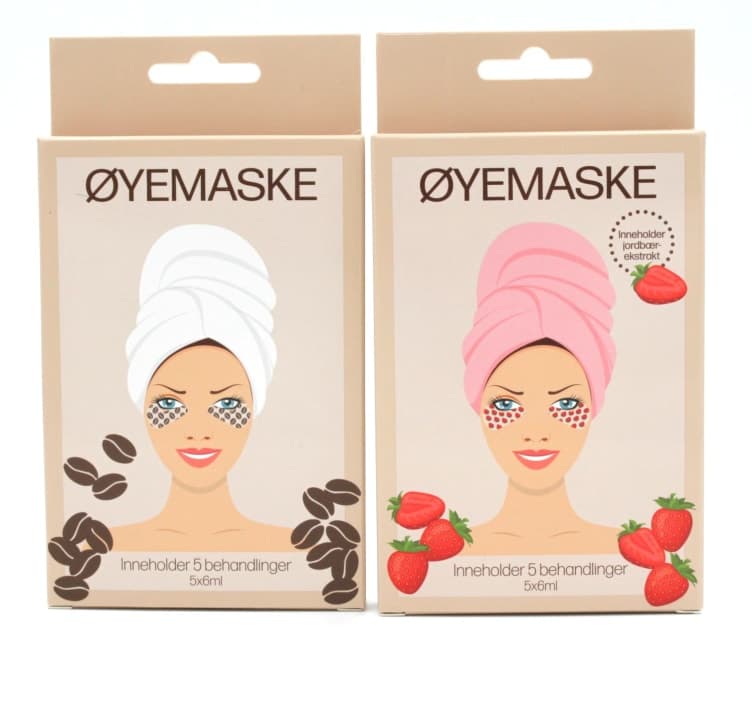 Øyemaske 5 Par