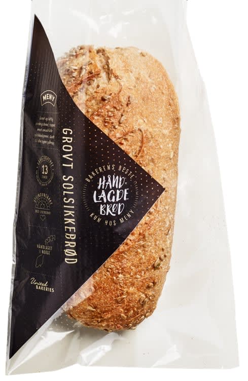 Grovt Solsikkebrød 790g Håndlagd 1 g