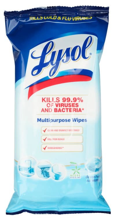 Lysol Wipes Desinfiserende 60stk