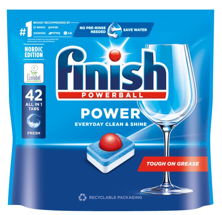 Finish Power All In One 42stk