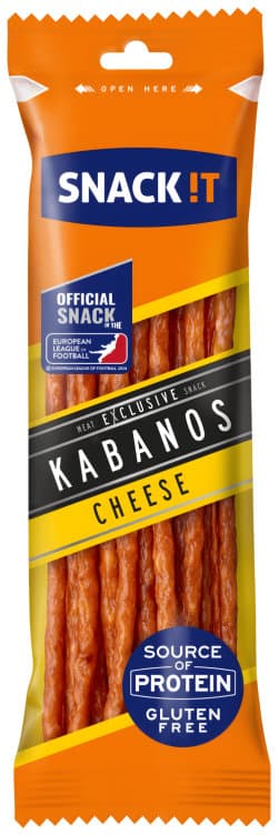 Kabanossi Cheese Exclusive 120g Snackit
