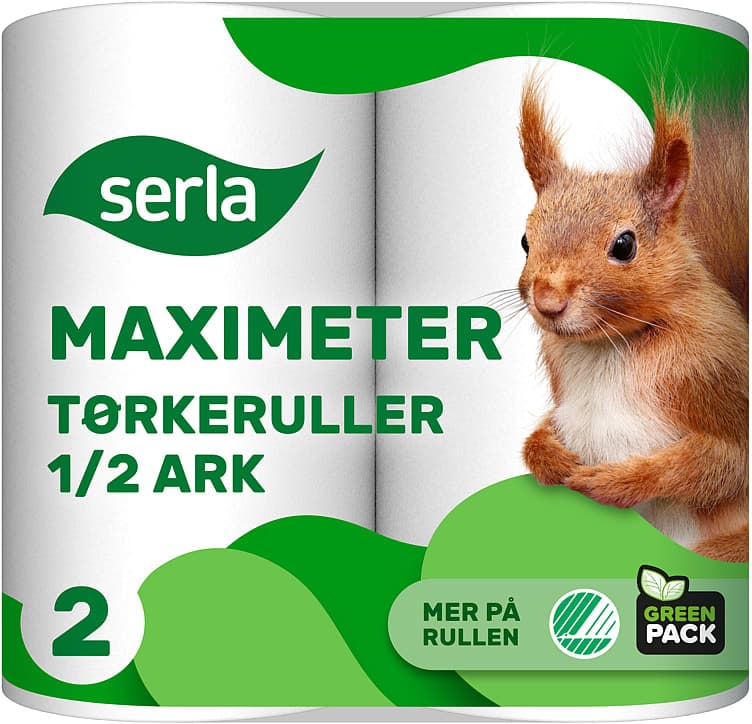 Tørkerull 2rl Serla Maximeter 0,59 stk