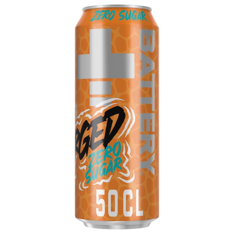 Battery Charged Peachy Blue 0,5l boks