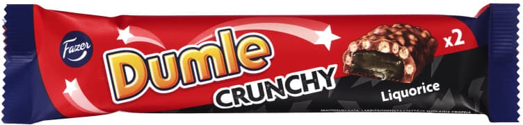 Dumle Crunchy Bar Lakris 55g Fazer