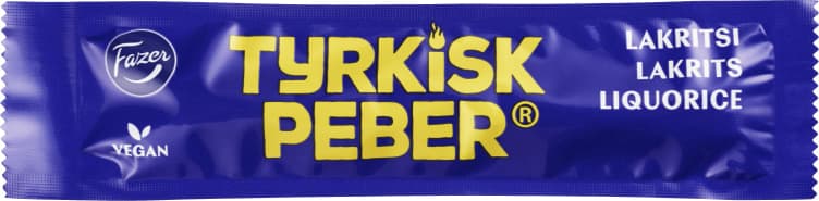 Lakrisstang Tyrkisk Peber 20g Fazer