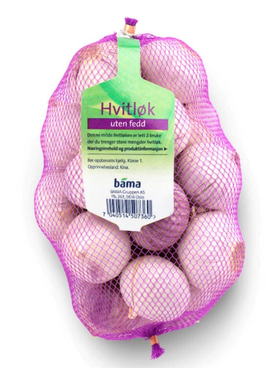 Hvitløk u/Fedd 100g