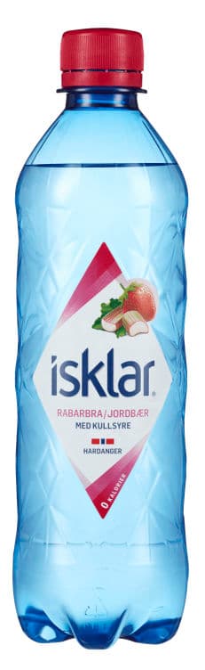 Isklar Sparkling Rabarbra&Jordbær 0,46l
