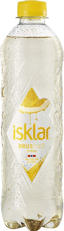 Isklar Sparkling Brusende Sitron 0,5l