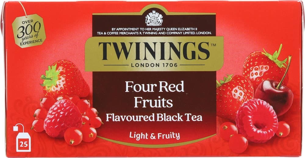Four Red Fruits Tea 25 poser, 25 stk