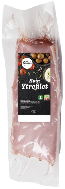 Svin Ytrefilet Ca500g Folkets