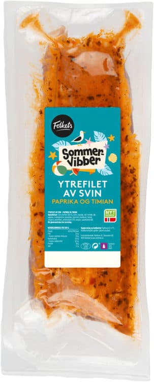 Svin Ytrefilet Paprika&Timian Sommervibber