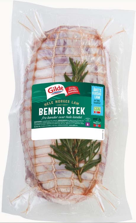 Lammestek uten Ben Surret ca 1,3kg Gilde