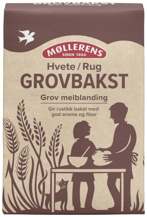 Grovbakst 1kg Møllerens