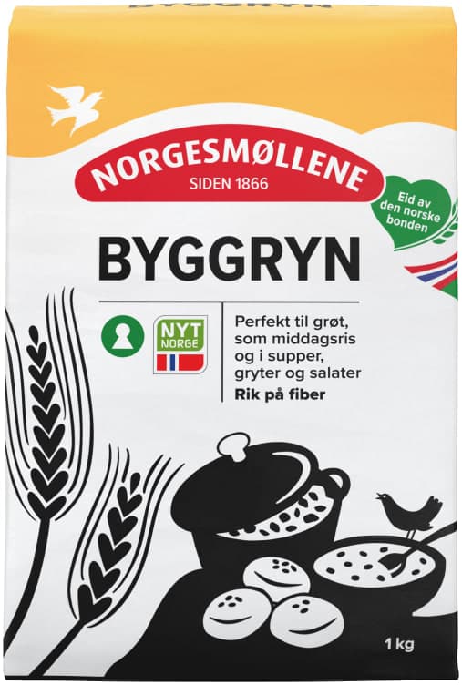Byggryn 1kg Norgesmøllene
