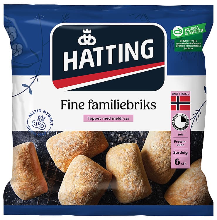FINE RUNDSTYKKER 60gx6stk hatting