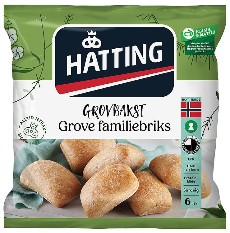 Grove Familiebriks 420g Hatting