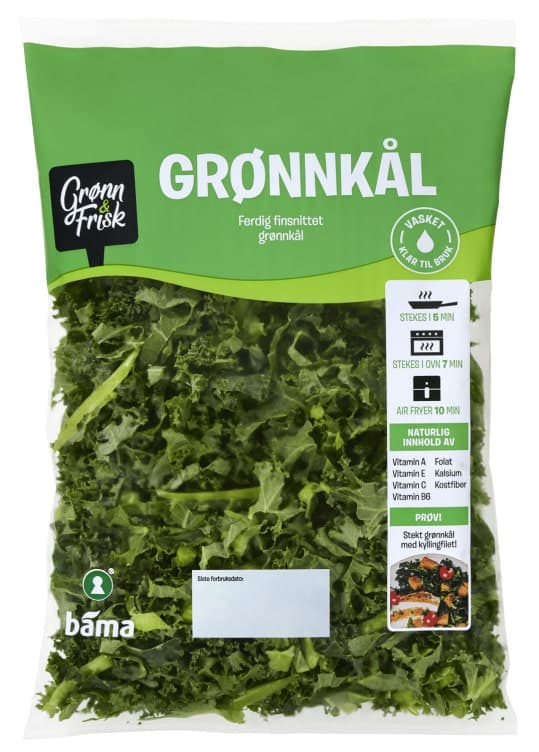 Grønnkål 150g pose