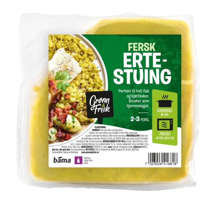 Ertestuing 400g Grønn&Frisk
