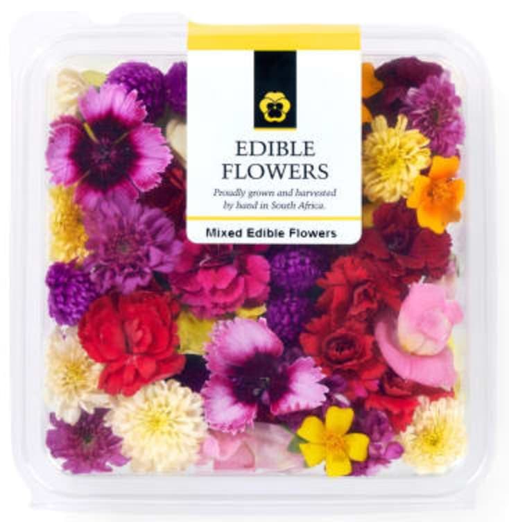 Spiselig Blomst pr pakke