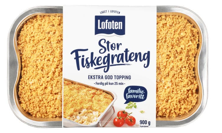 Fiskegrateng 900g Lofoten
