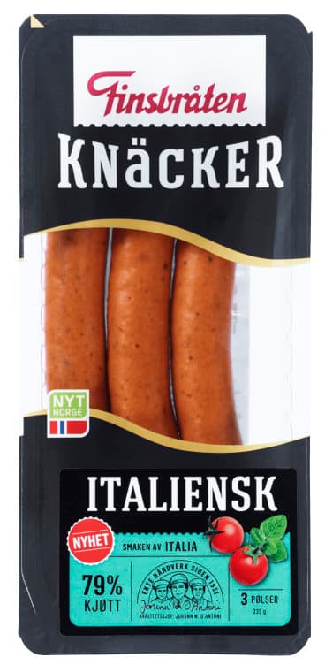 Knäcker Italiensk 225g Finsbråten