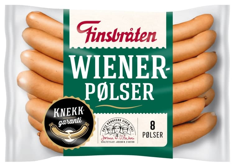 Wienerpølser 560g Finsbråten
