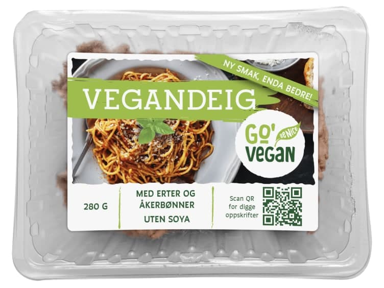 Vegandeig 280g Go'Vegan