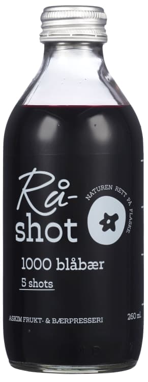 Råshot Blåbær 260ml Askim