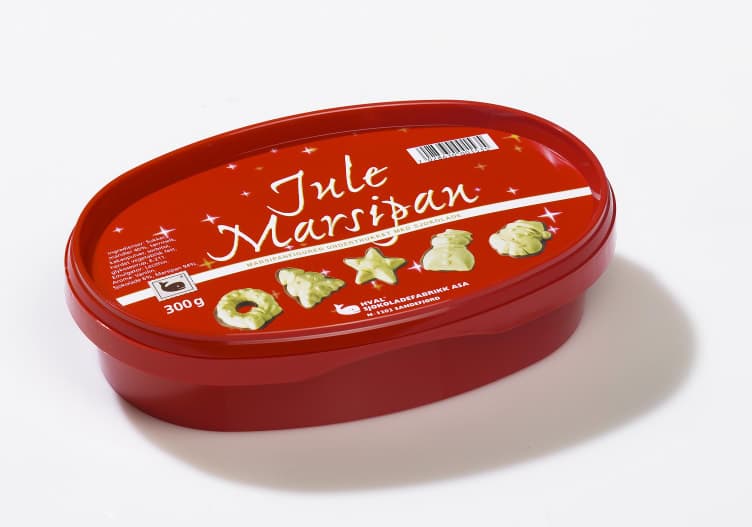 Julefigurer Marsipan 300g Hval