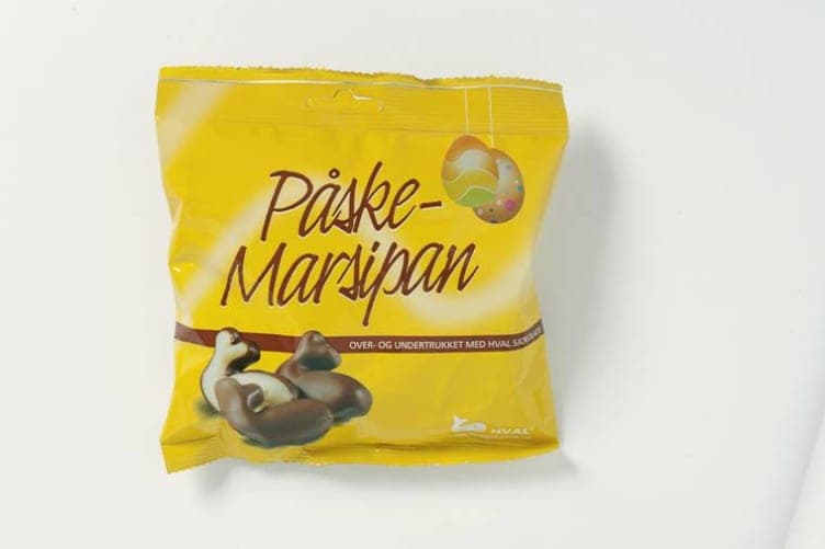 Påskemarsipan Sjokoladeovertrukket 200g Hval