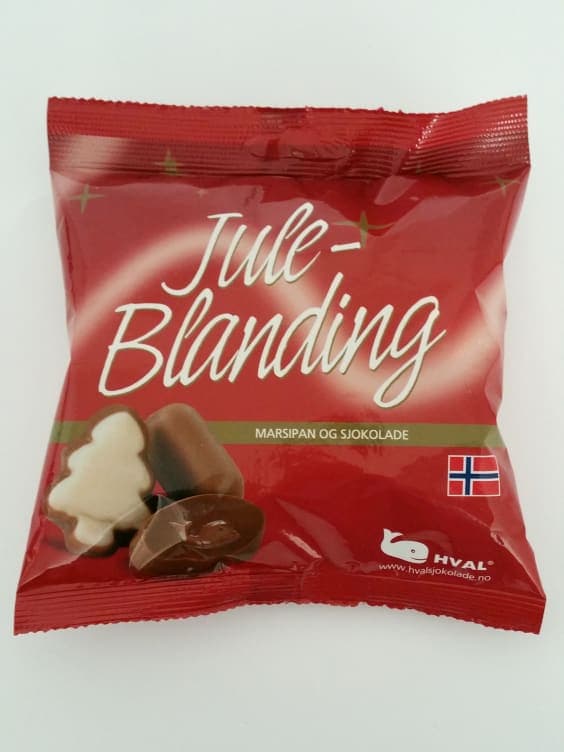 Juleblanding Marsipan og Sjokolade 190g Hval