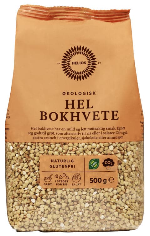 Bokhvete hel Økologisk 500g helios