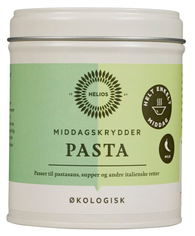 Pasta Krydder Økologisk 65g Helios
