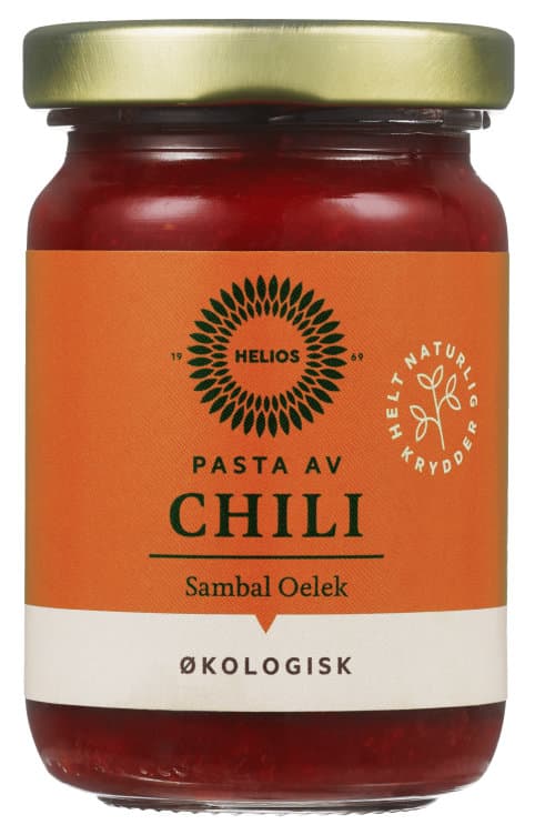 Sambal Oelek Chili 100g Økologisk Helios