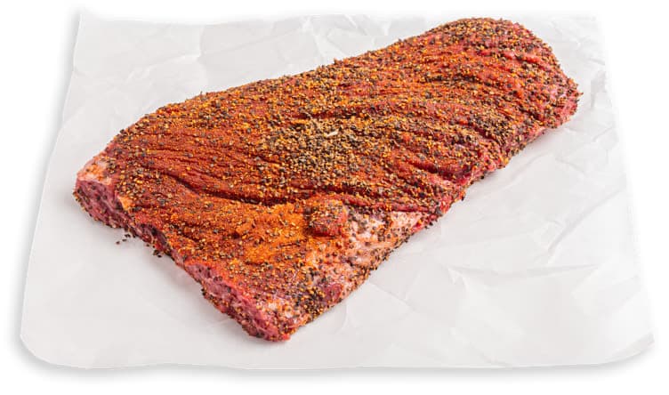 Angus Skirt Steak Coffee-Rub pr Kg