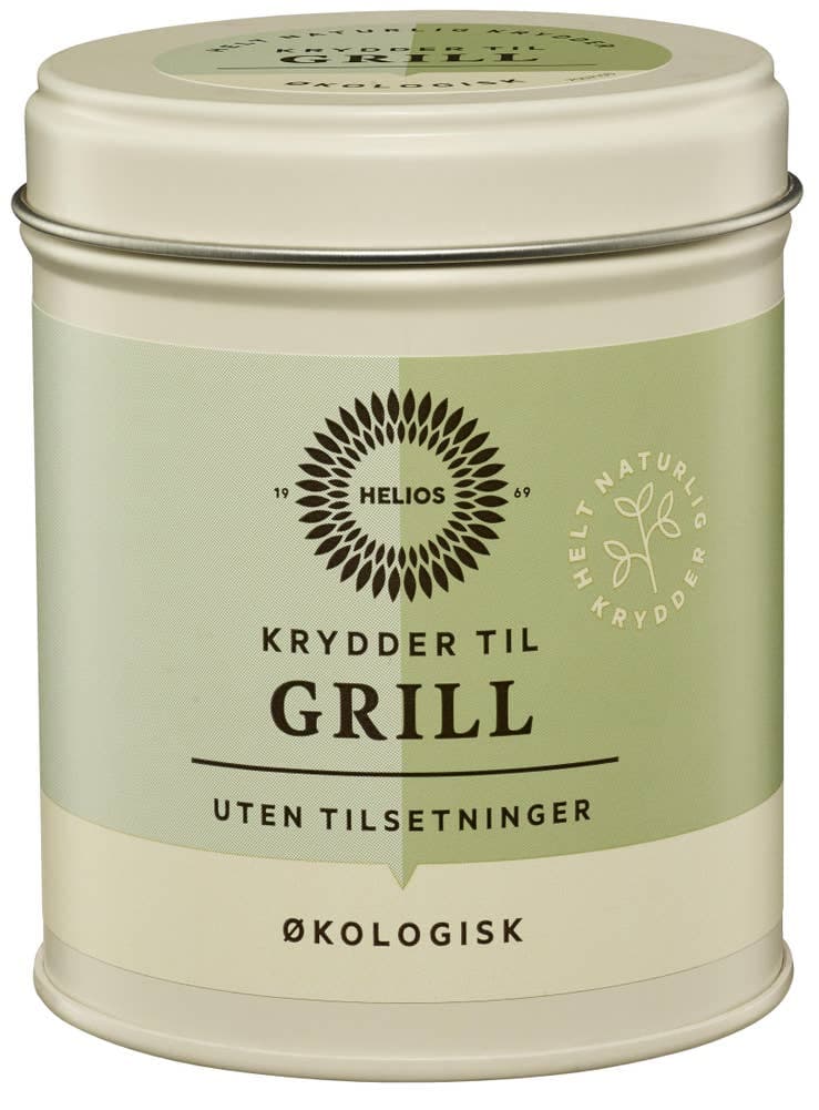 Grillkrydder Økologisk, 95 g