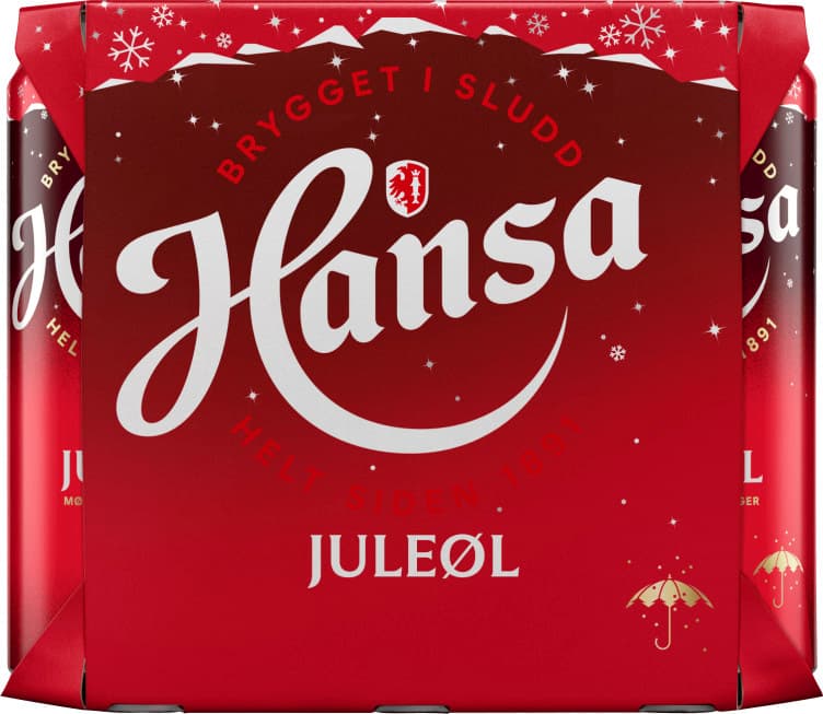 Hansa Juleøl 0,5lx6 boks