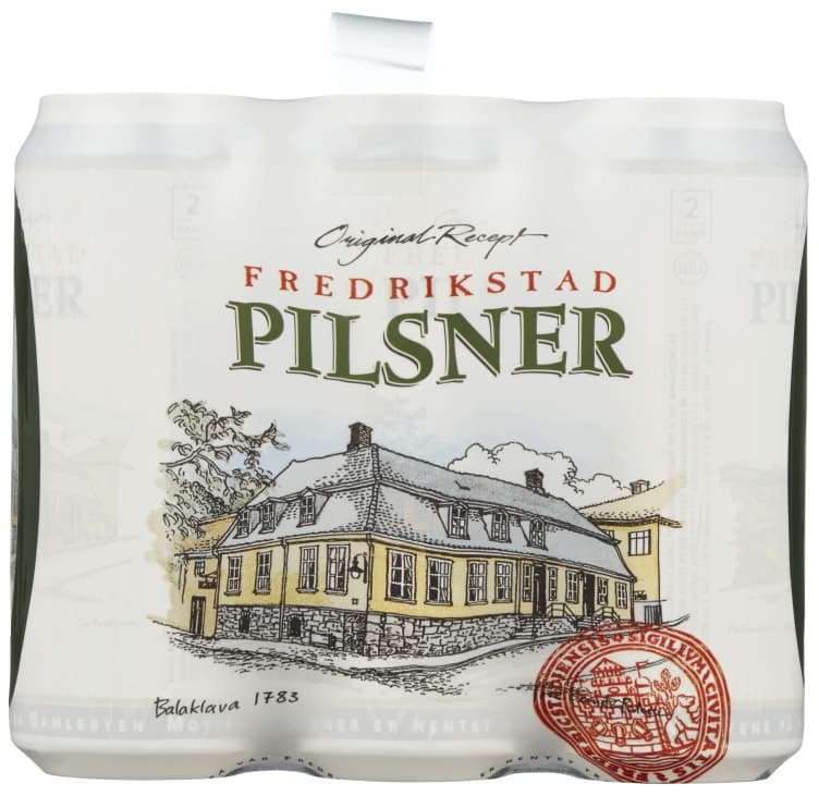 Fredrikstad Pils 0,5lx6 boks