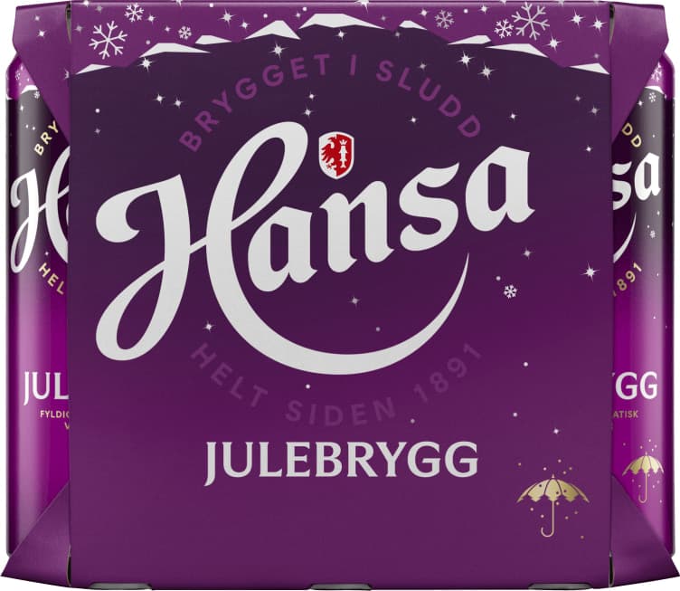 Hansa Julebrygg Ex.Vellagret 0,5lx6 boks