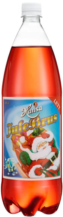 Hansa Julebrus Lett 1,5l flaske